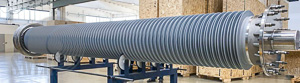 High voltage composite or porcelain bushings by SAVER Spa