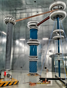 High Voltage Test Laboratory of SAVER SpA