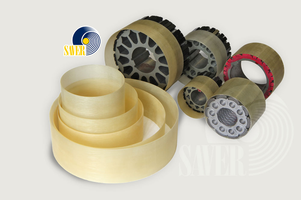 Bandaging for synchronous servo motors by SAVER Spa
