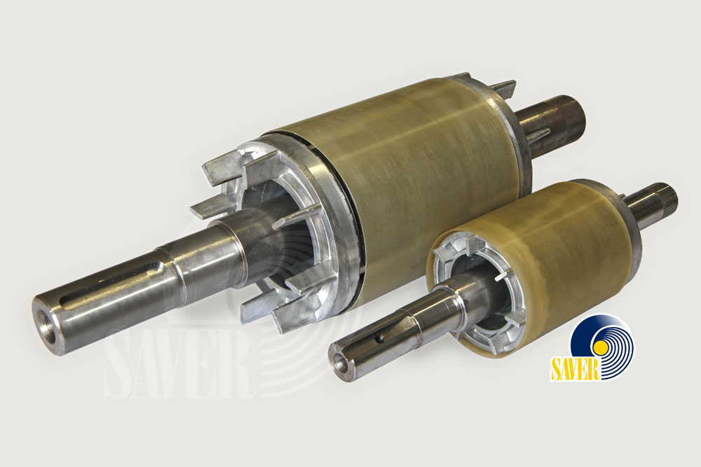 Bandaging for synchronous servo motors by SAVER Spa