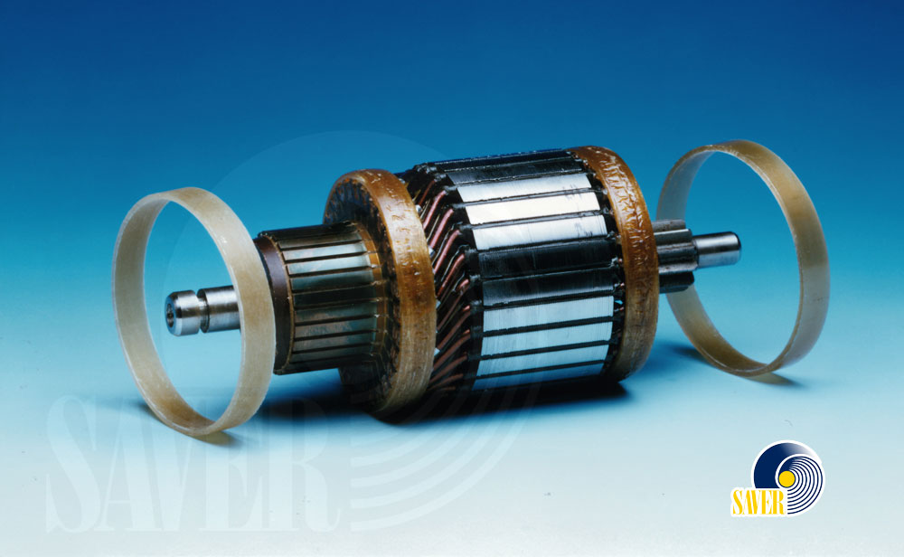 Rings for starter motors and commutators by SAVER Spa