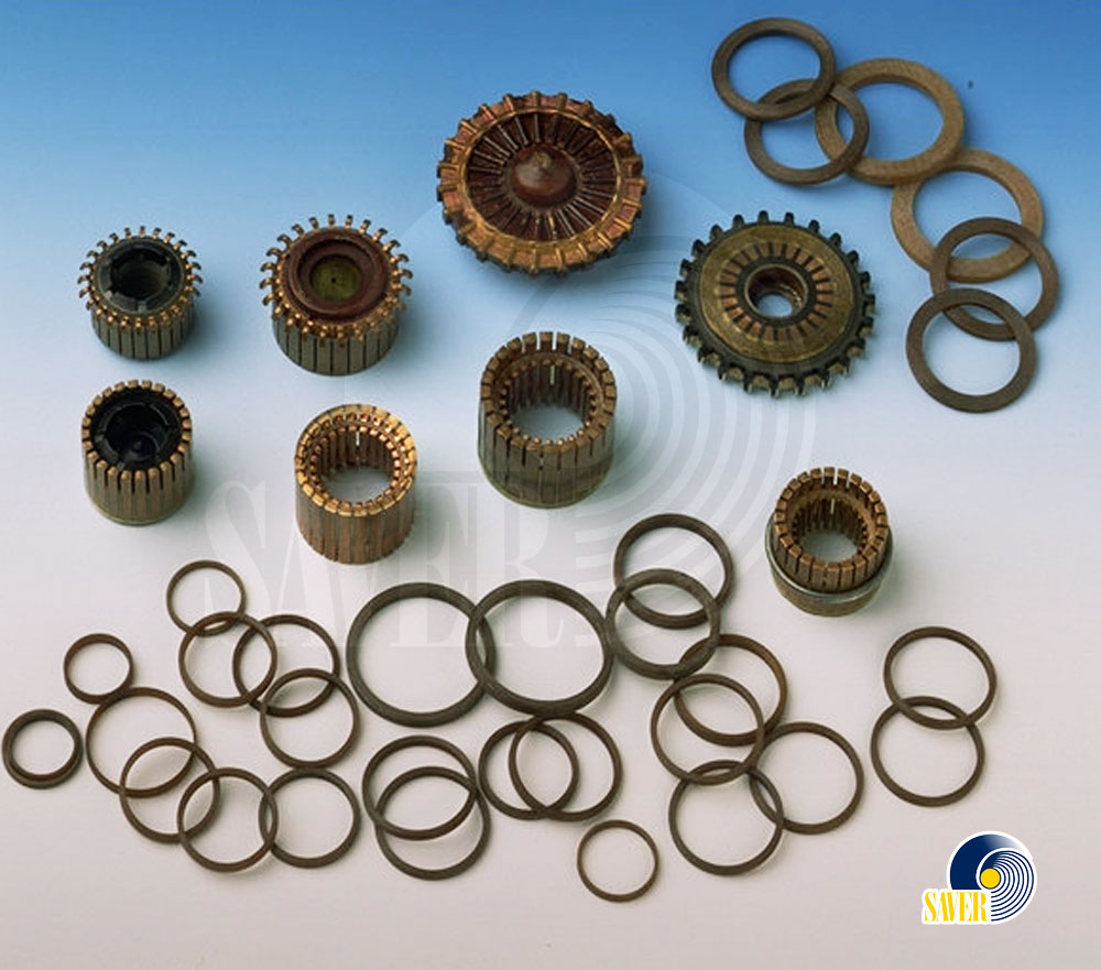 Rings for starter motors and commutators by SAVER Spa