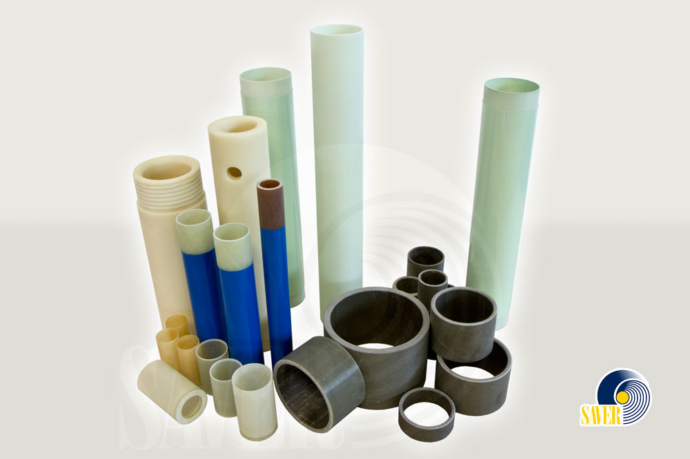 Filament winding tubes by SAVER Spa